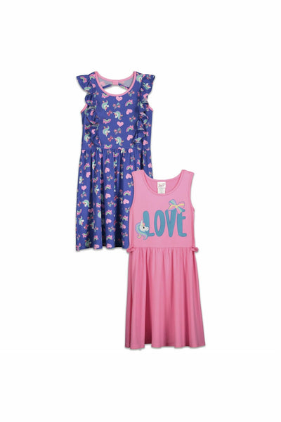 Jojo Siwa 2 Pack Summer Sleeveless Dresses - imagikids