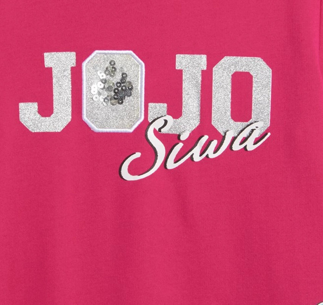 JoJo Siwa French Terry T-Shirt and Leggings Outfit Set - imagikids