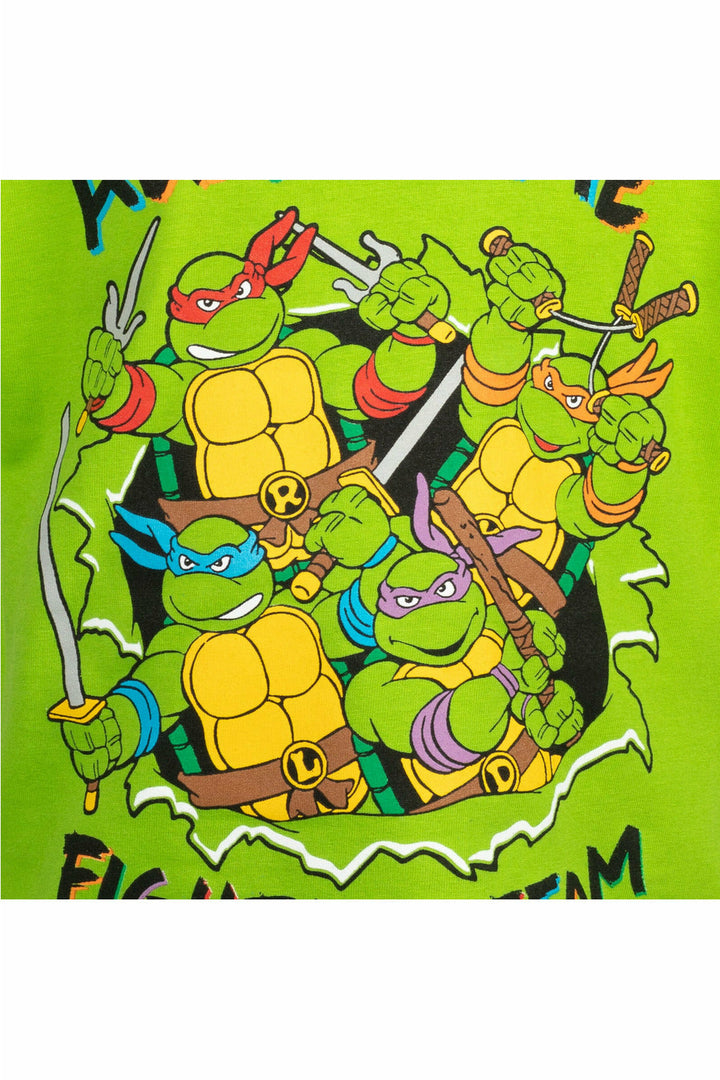 Teenage Mutant Ninja Turtles TMNT Ninja Turtles Graphic T-Shirt & Mesh Shorts