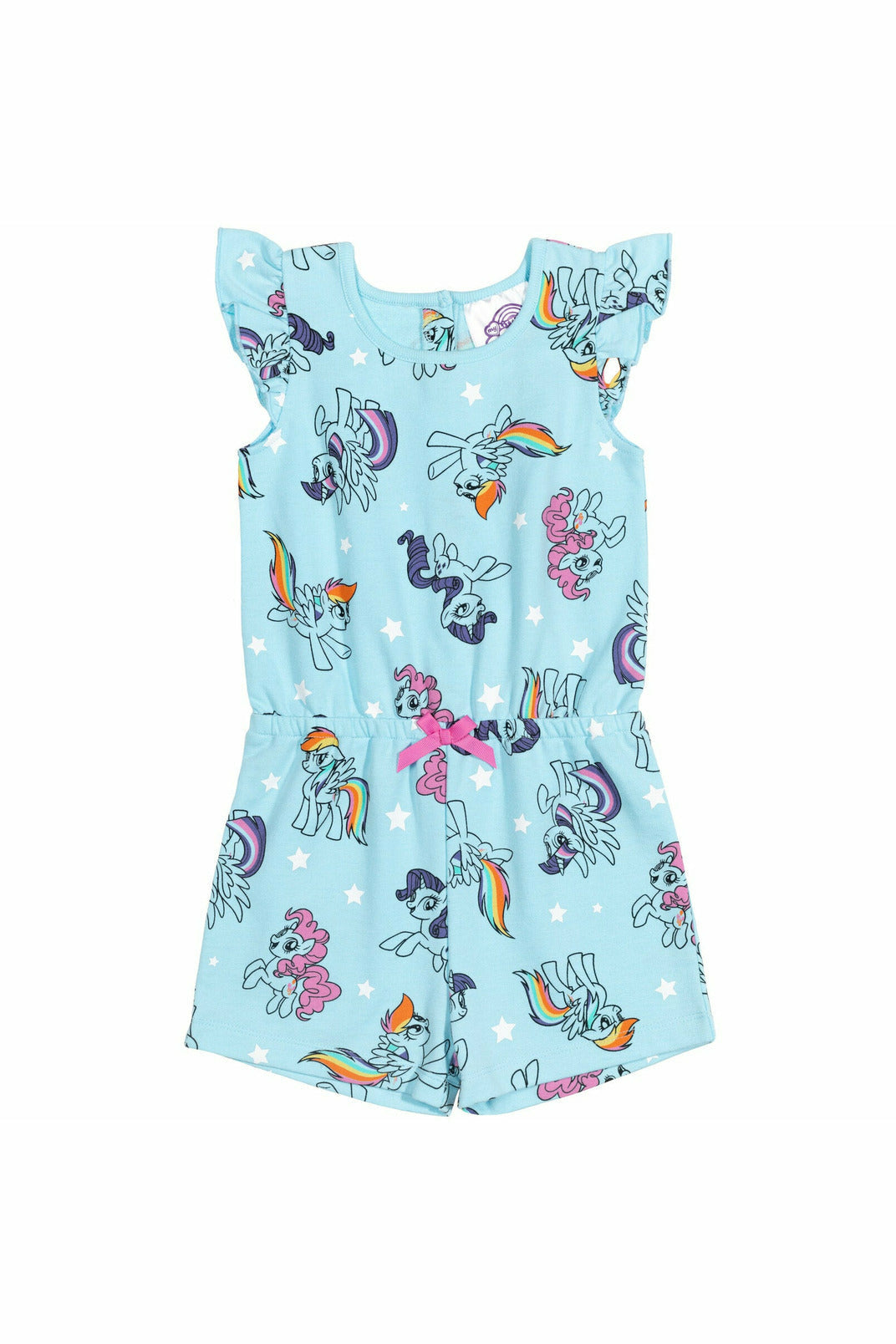 My Little Pony French Terry Ruffle Sleeveless Romper | imagikids Baby ...