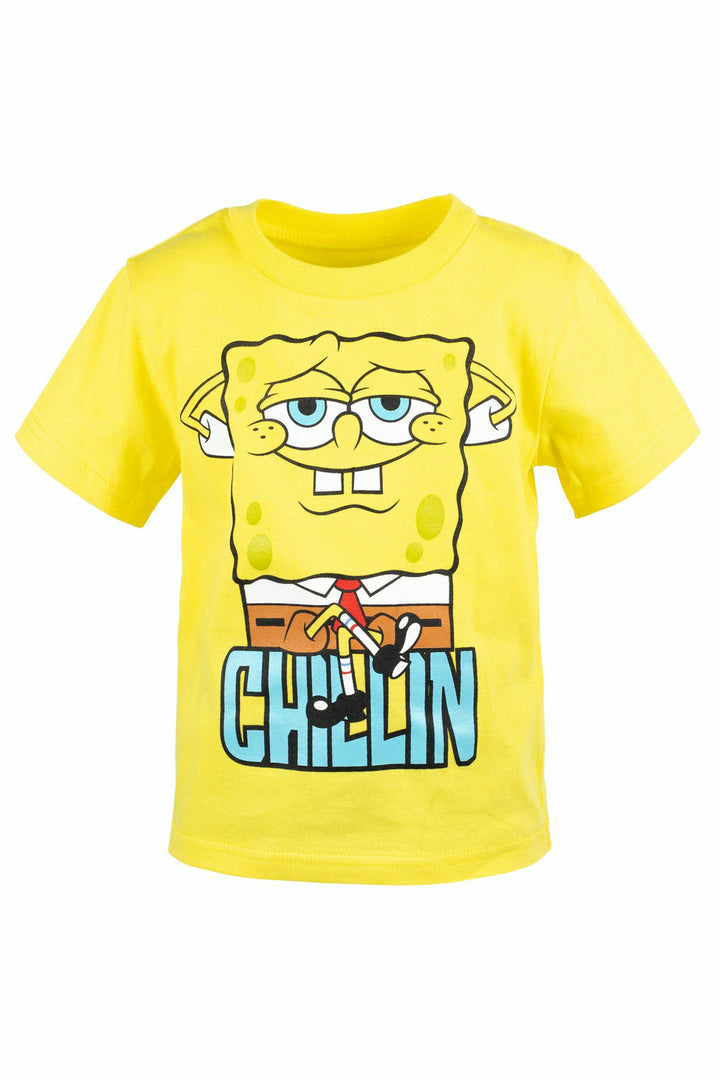 SpongeBob SquarePants Graphic T-Shirt & French Terry Shorts