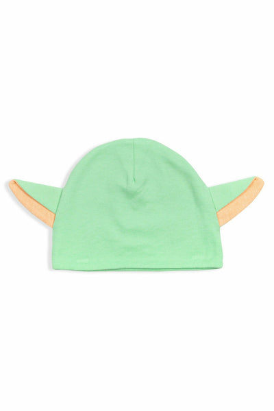 Baby Yoda Cosplay Short Sleeve Bodysuit & Hat Set