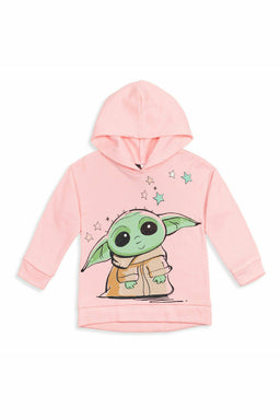 Mandalorian baby yoda cartoon hoodie dress · CanacheShop · Online