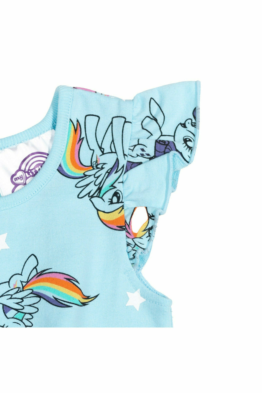 My Little Pony French Terry Ruffle Sleeveless Romper