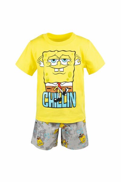 SpongeBob SquarePants Graphic T-Shirt & French Terry Shorts