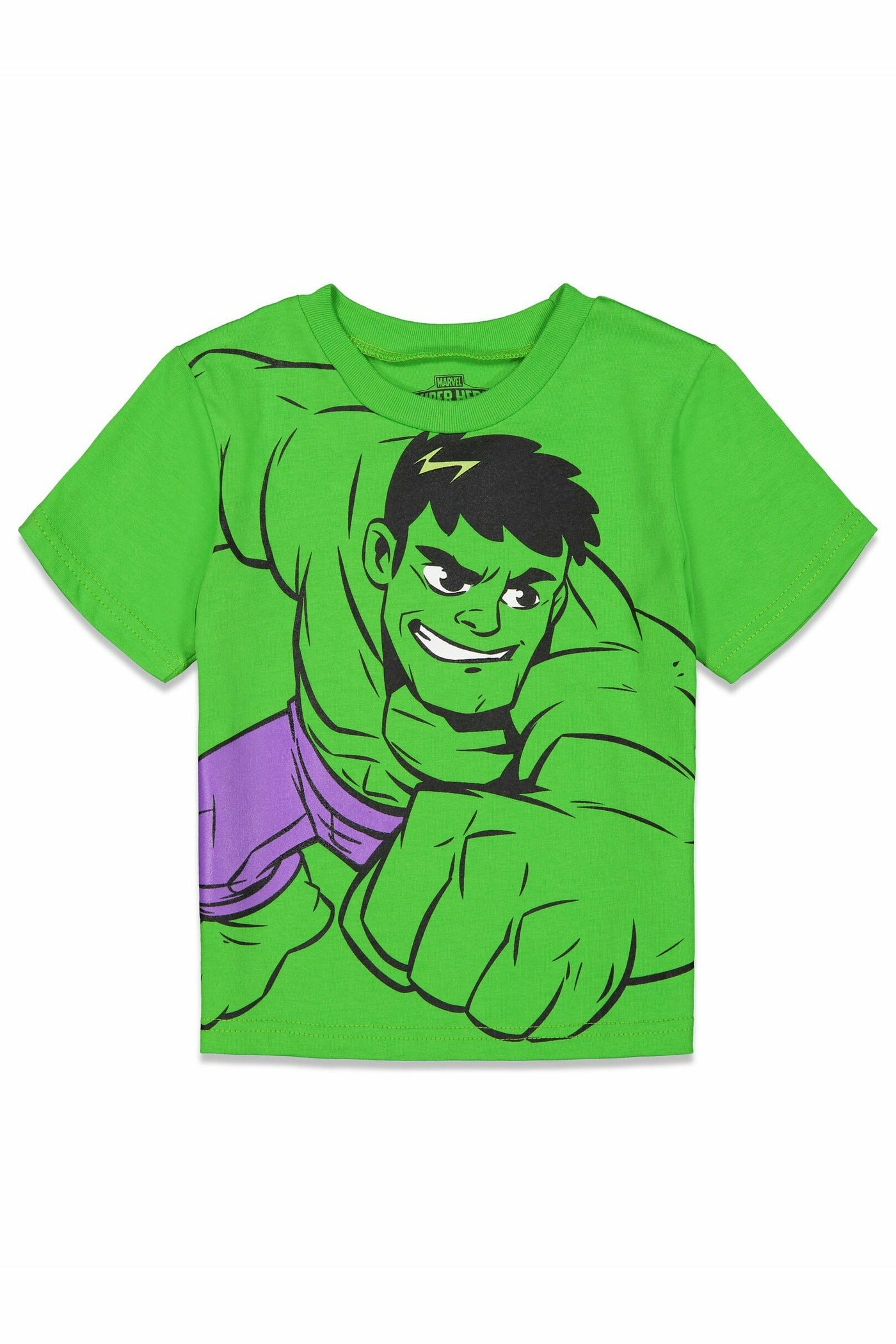 Marvel Avengers Hulk Graphic T-Shirt & Shorts Set