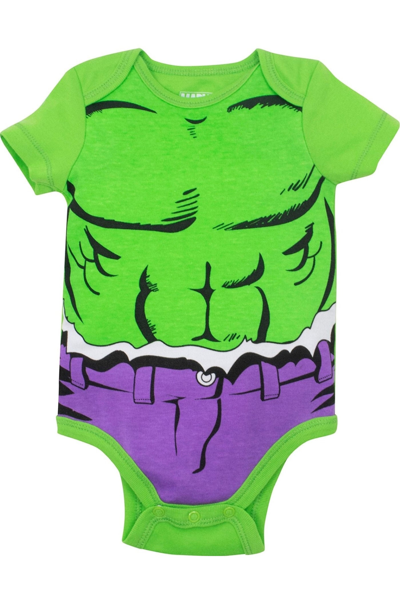 Marvel The Hulk Cosplay Bodysuit & Hat Set