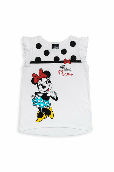 Minnie Mouse 2 Pack Ruffle Graphic T-Shirt