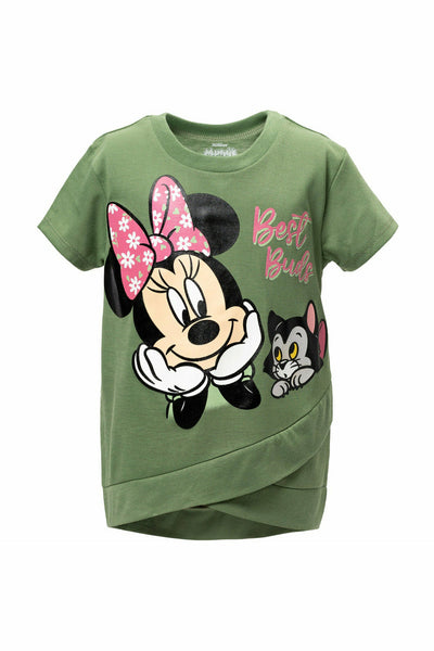 Minnie Mouse Crossover Graphic T-Shirt & Leggings