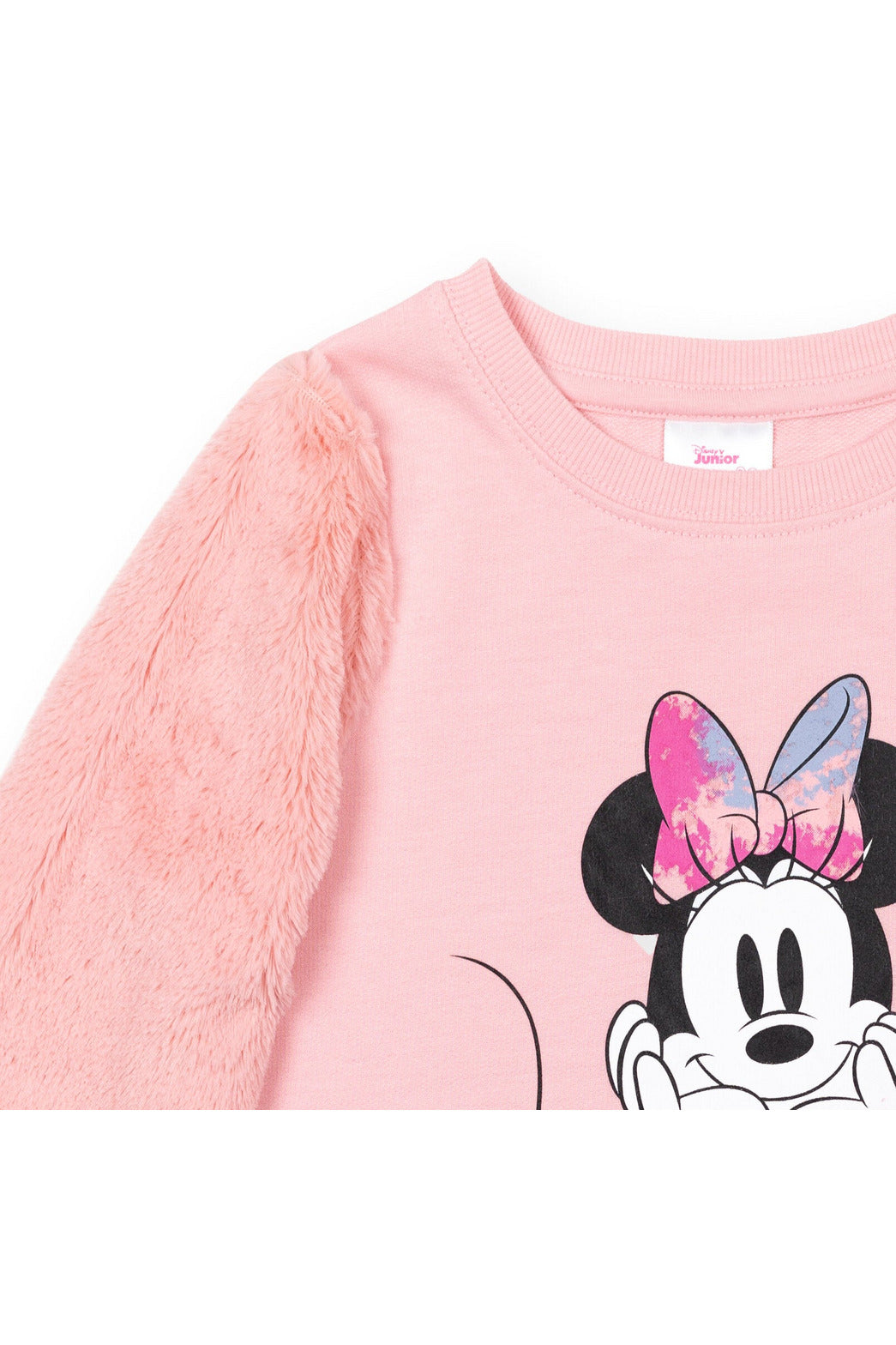 Minnie Mouse Fur French Terry Sweatshirt & Fur Leggings