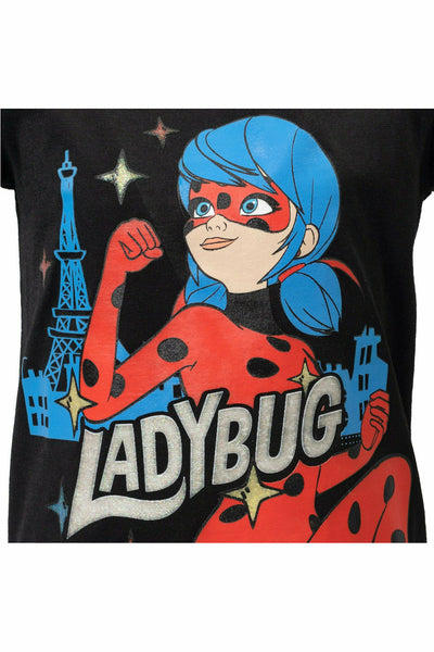 Miraculous Ladybug Pullover Graphic T-Shirt & Shorts