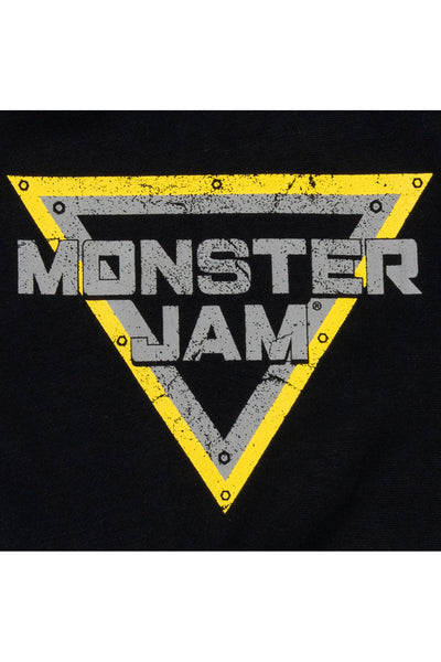 Monster Jam Grave Digger Fleece Pullover Hoodie and Sweatshirt Toddler