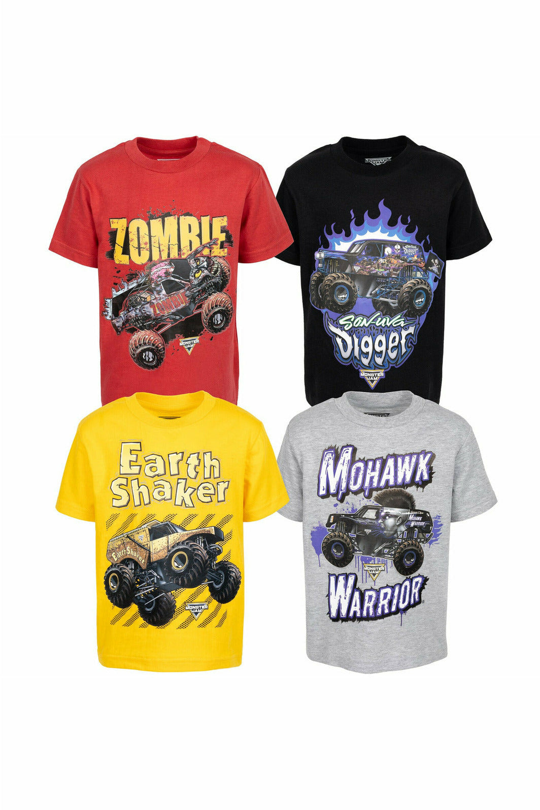 Monster Jam Short Sleeve Graphic T-Shirt