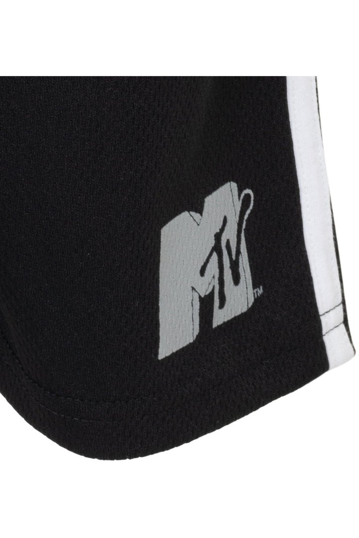 MTV Athletic T-Shirt and Mesh Shorts Outfit Set