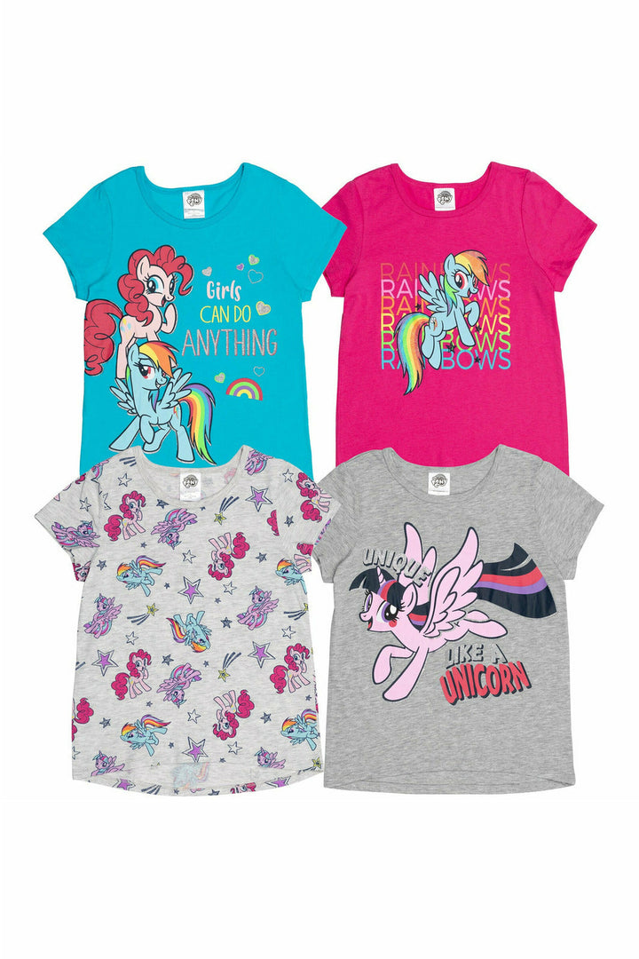 My Little Pony 4 Pack Graphic T-Shirts