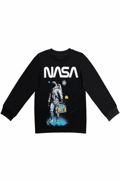 NASA Astronaut 2 Pack Long Sleeve Graphic T-Shirt