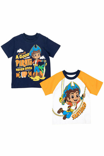 Nickelodeon Santiago 2 Pack Graphic T-Shirts