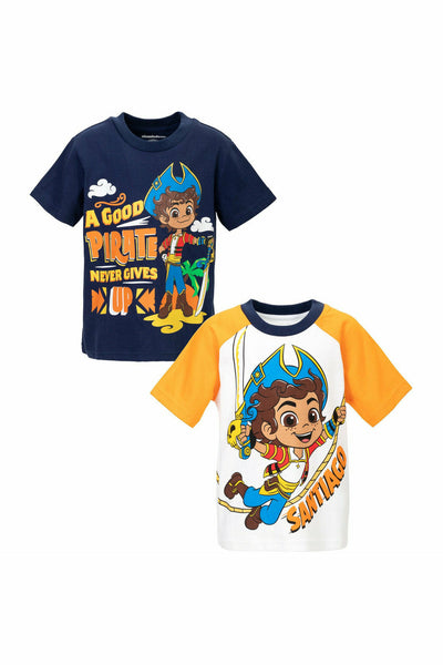 Nickelodeon Santiago 2 Pack Graphic T-Shirts