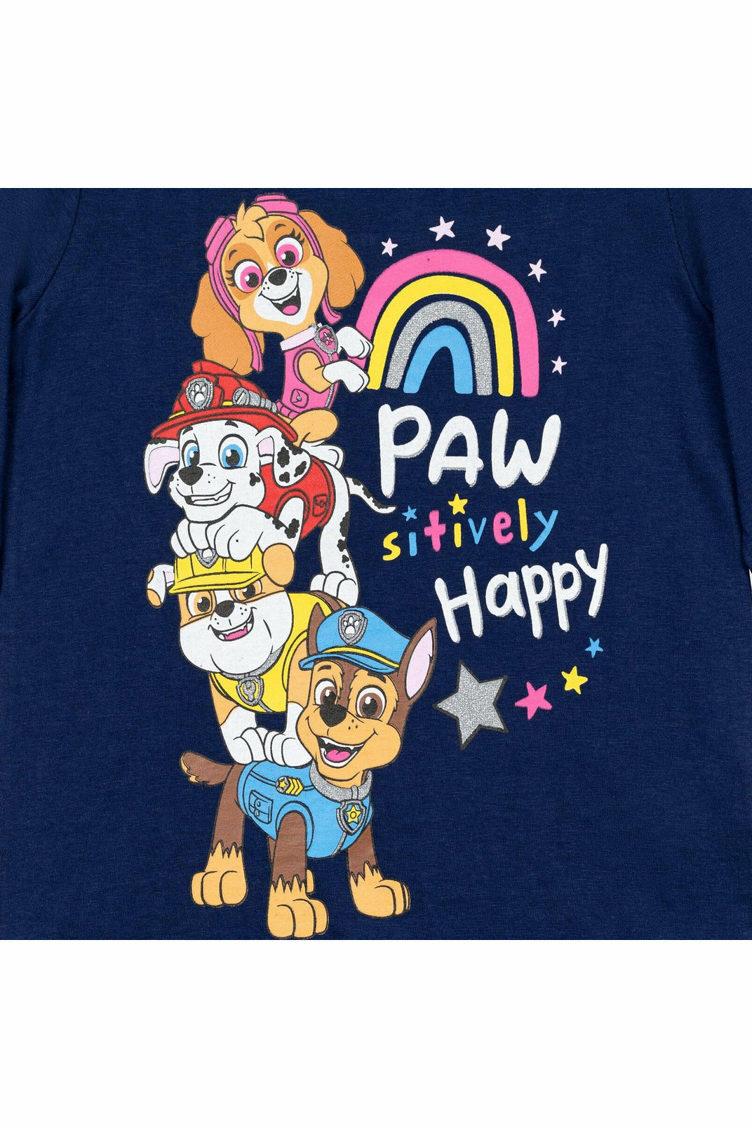 Paw Patrol 2 Pack Pullover Long Sleeve Graphic T-Shirts
