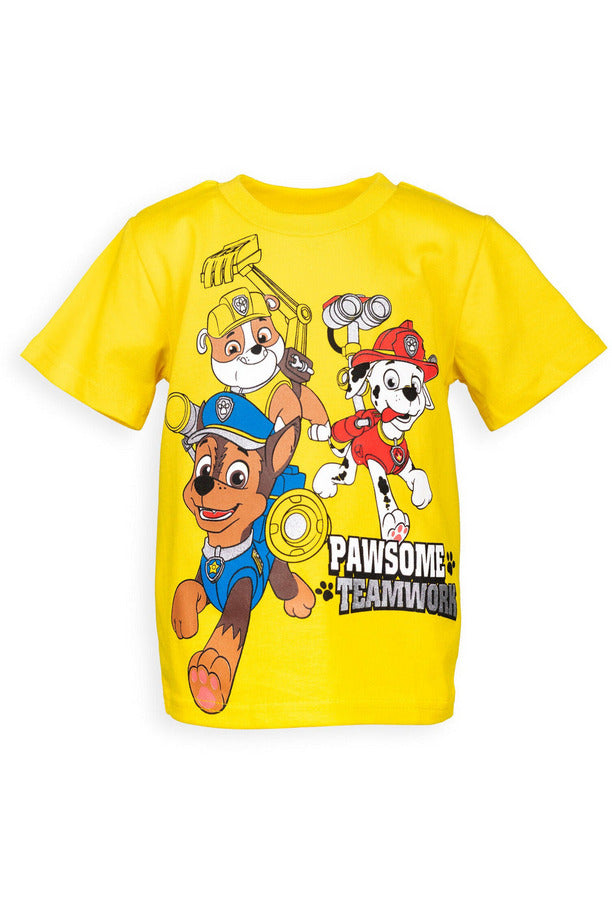 Paw Patrol Chase 4 Pack Graphic T-Shirt