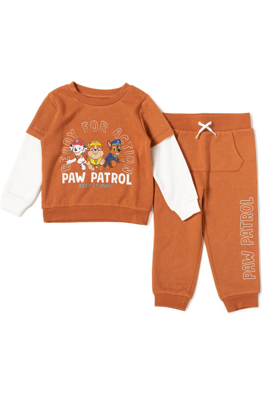 Paw Patrol Fleece Pullover Sweatshirt & Jogger Pants