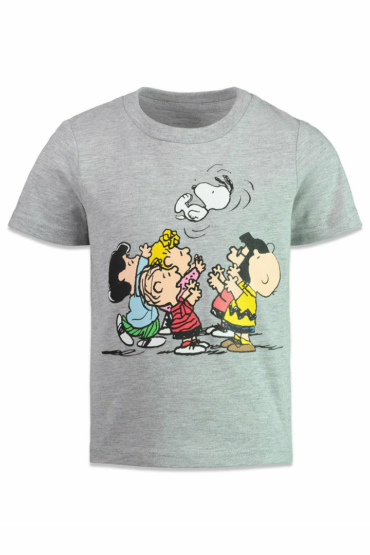 Peanuts Snoopy 4 Pack Graphic T-Shirt