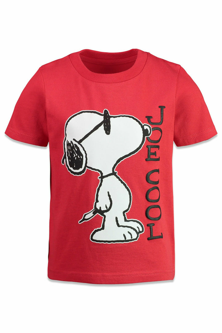 Peanuts Snoopy 4 Pack Graphic T-Shirt