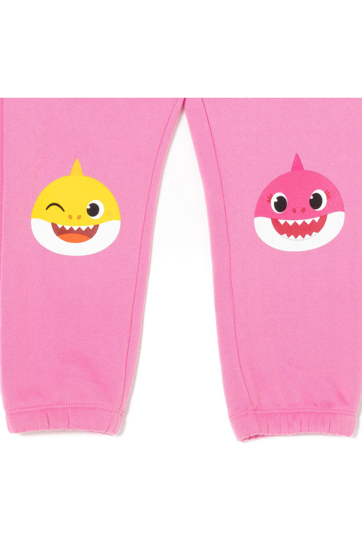 Pinkfong Baby Shark Daddy Shark Mommy Shark Girls Fleece 2 Pack Jogger Pants Toddler