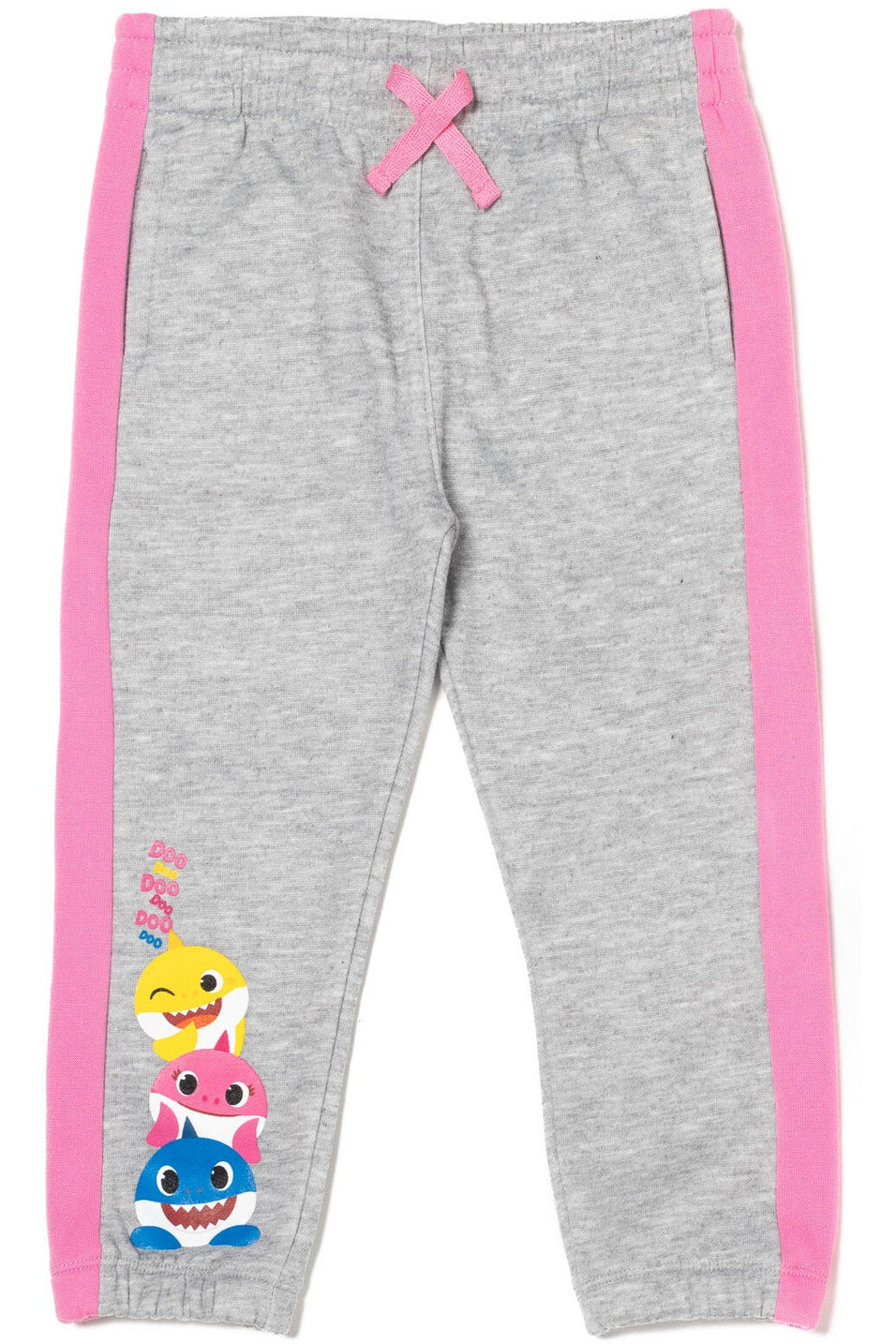 Pinkfong Baby Shark Daddy Shark Mommy Shark Girls Fleece 2 Pack Jogger Pants Toddler