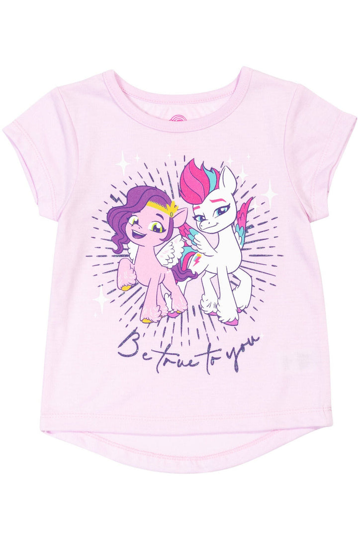 My Little Pony Graphic T-Shirt & French Terry Shorts