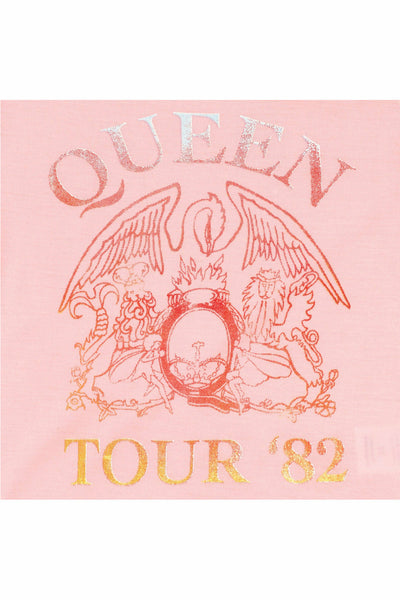 Queen Graphic T-Shirt & French Terry Shorts