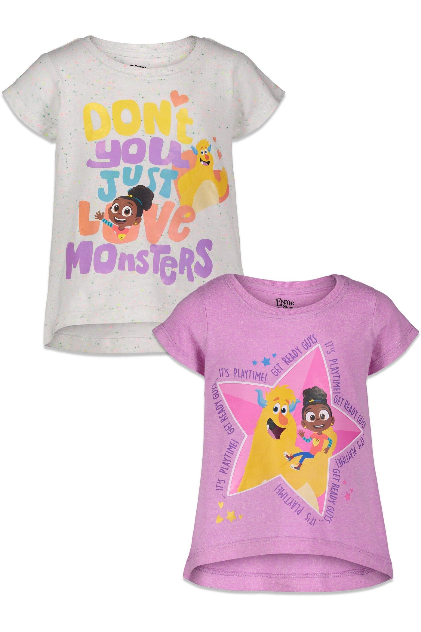 Sesame street Esme and Roy 2 Pack Graphic T-Shirt