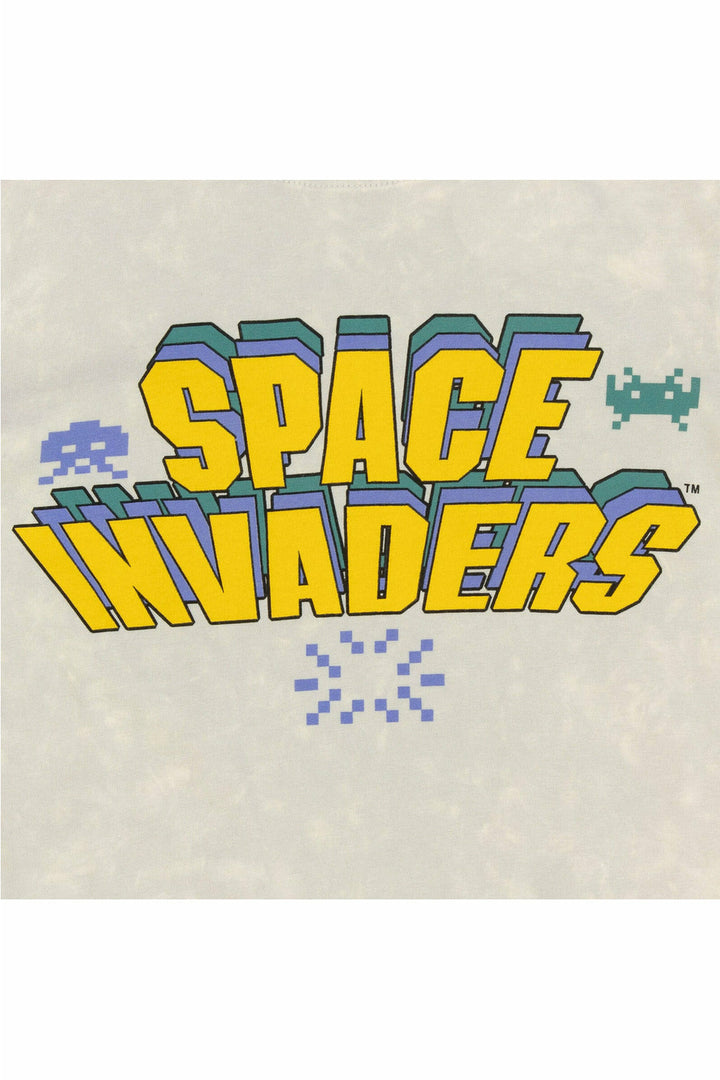 Space Invaders Short Sleeve Graphic T-Shirt