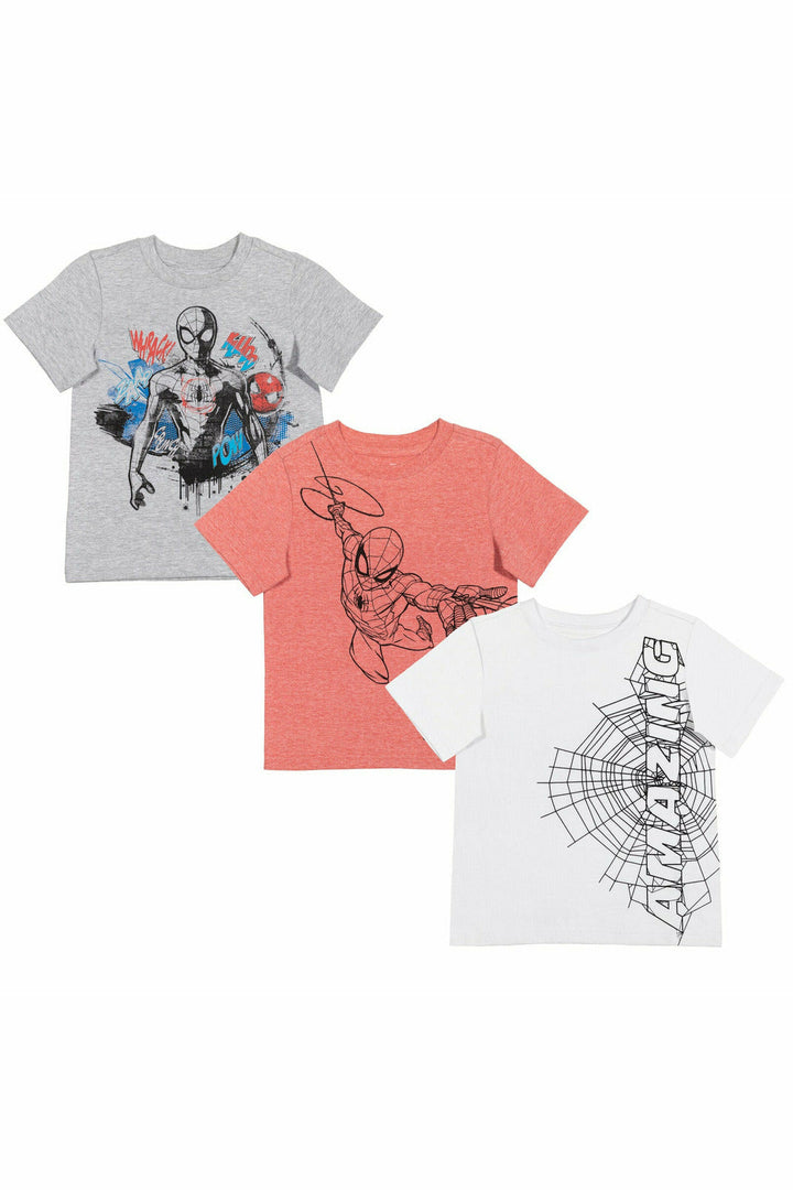 Spider-Man Avengers 3 Pack Graphic T-Shirt