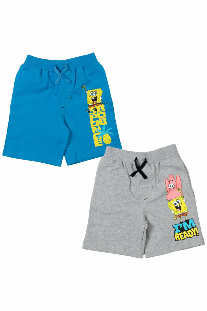 SpongeBob SquarePants French Terry 2 Pack Shorts