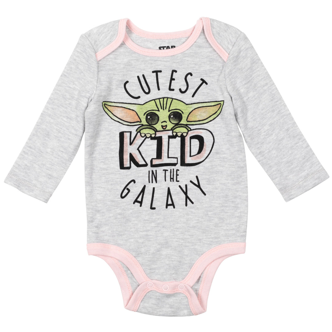 Star Wars Baby Yoda paquete de 3 bodis