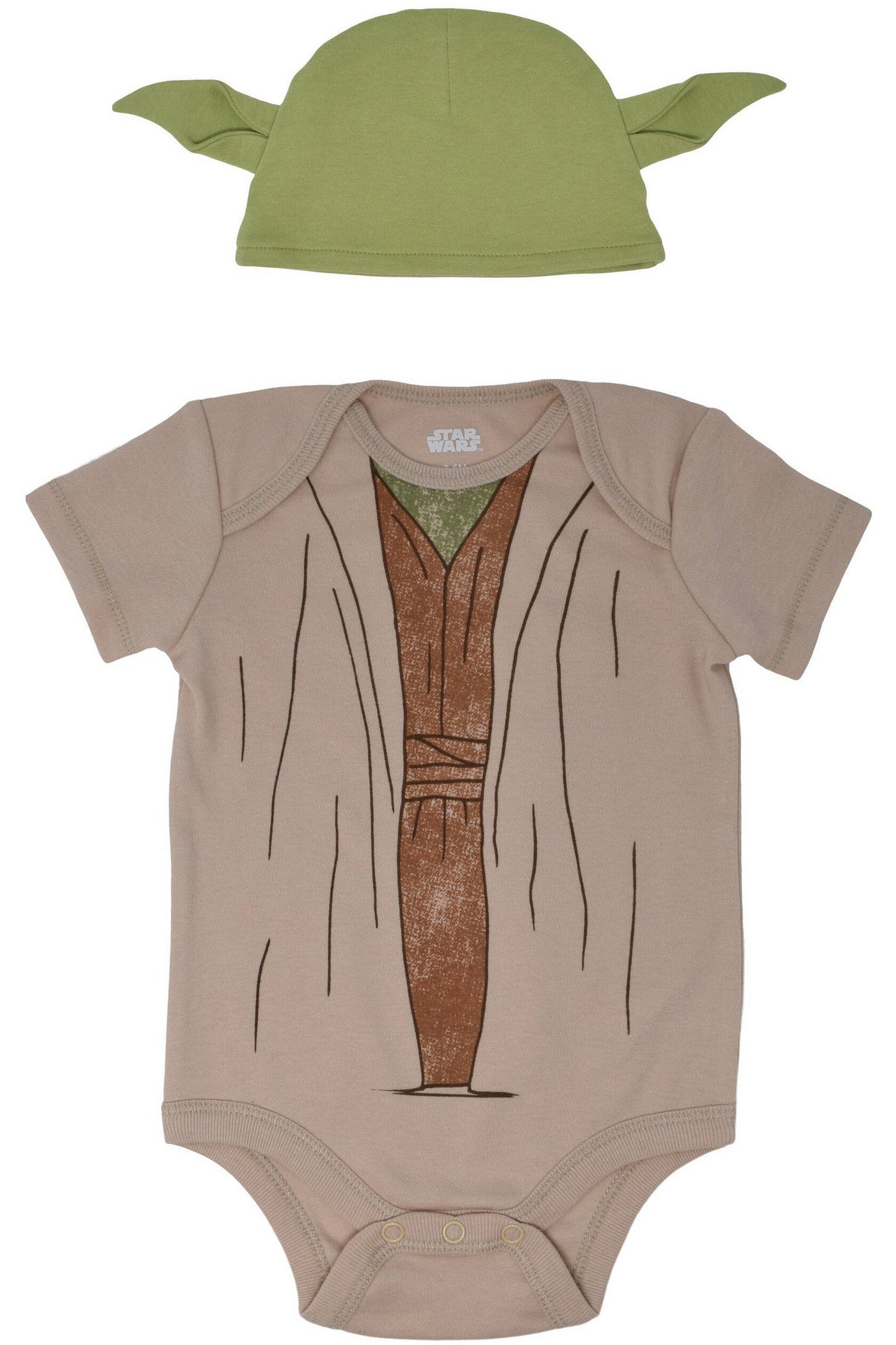 Disfraz de bebé yoda/ disfraz de grogu/Yoda/capa de bebé Yoda
