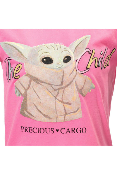 Star Wars Baby Yoda Pullover Graphic T-Shirt  & French Terry Shorts