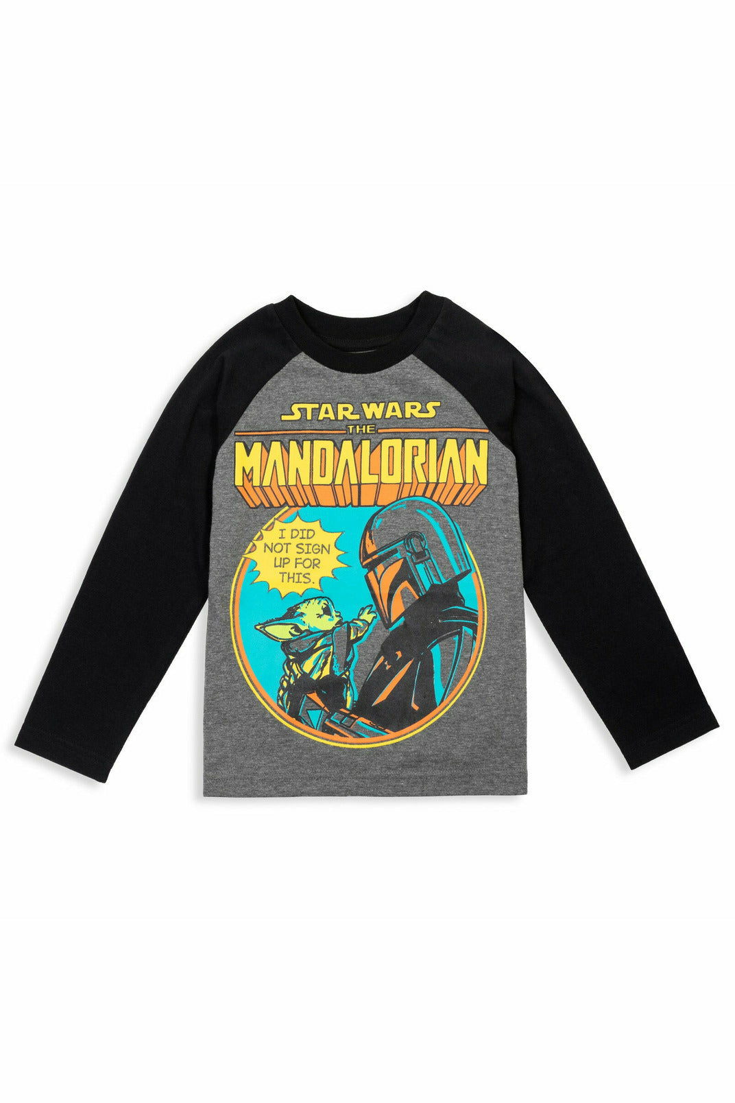 Star Wars The Mandalorian 2 Pack Long Sleeve Graphic T-Shirt