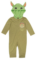 Star Wars The Mandalorian Grogu - Mono de cosplay con cremallera