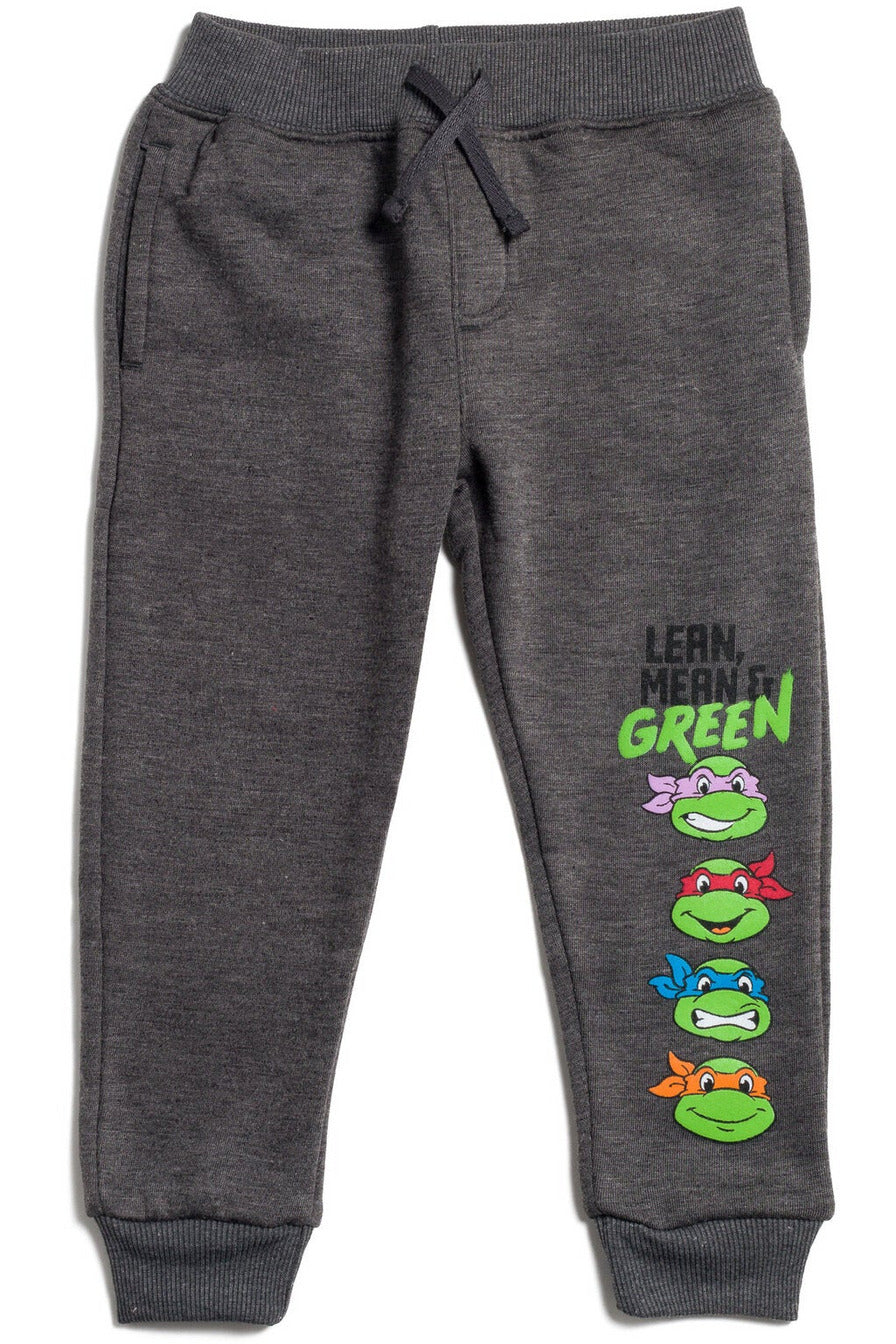 Teenage Mutant Ninja Turtles TMNT Fleece 2 Pack Jogger Pants