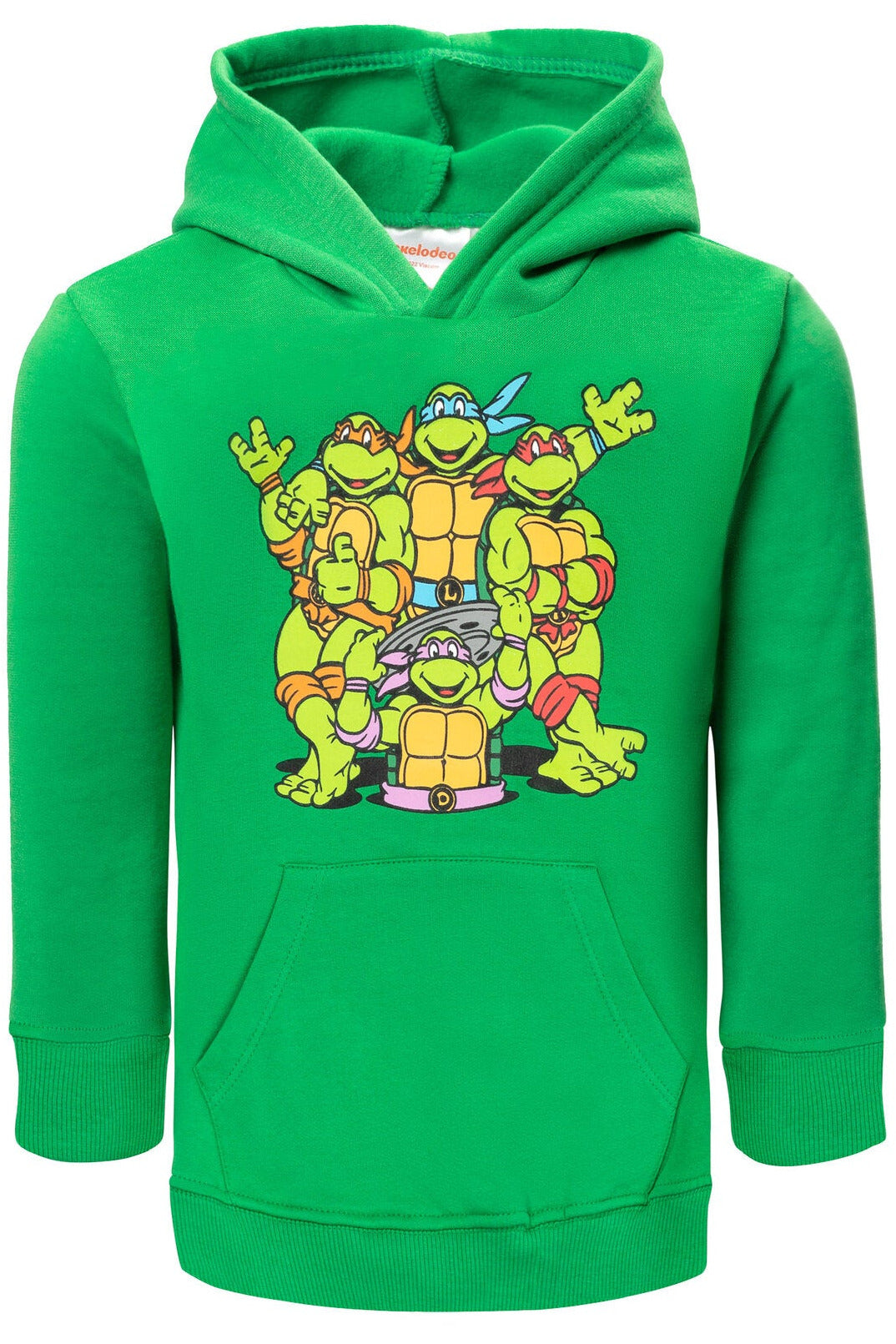 Teenage Mutant Ninja Turtles TMNT Leonardo Michelangelo Donatello Raphael Fleece Pullover Hoodie Toddler to Big Kid