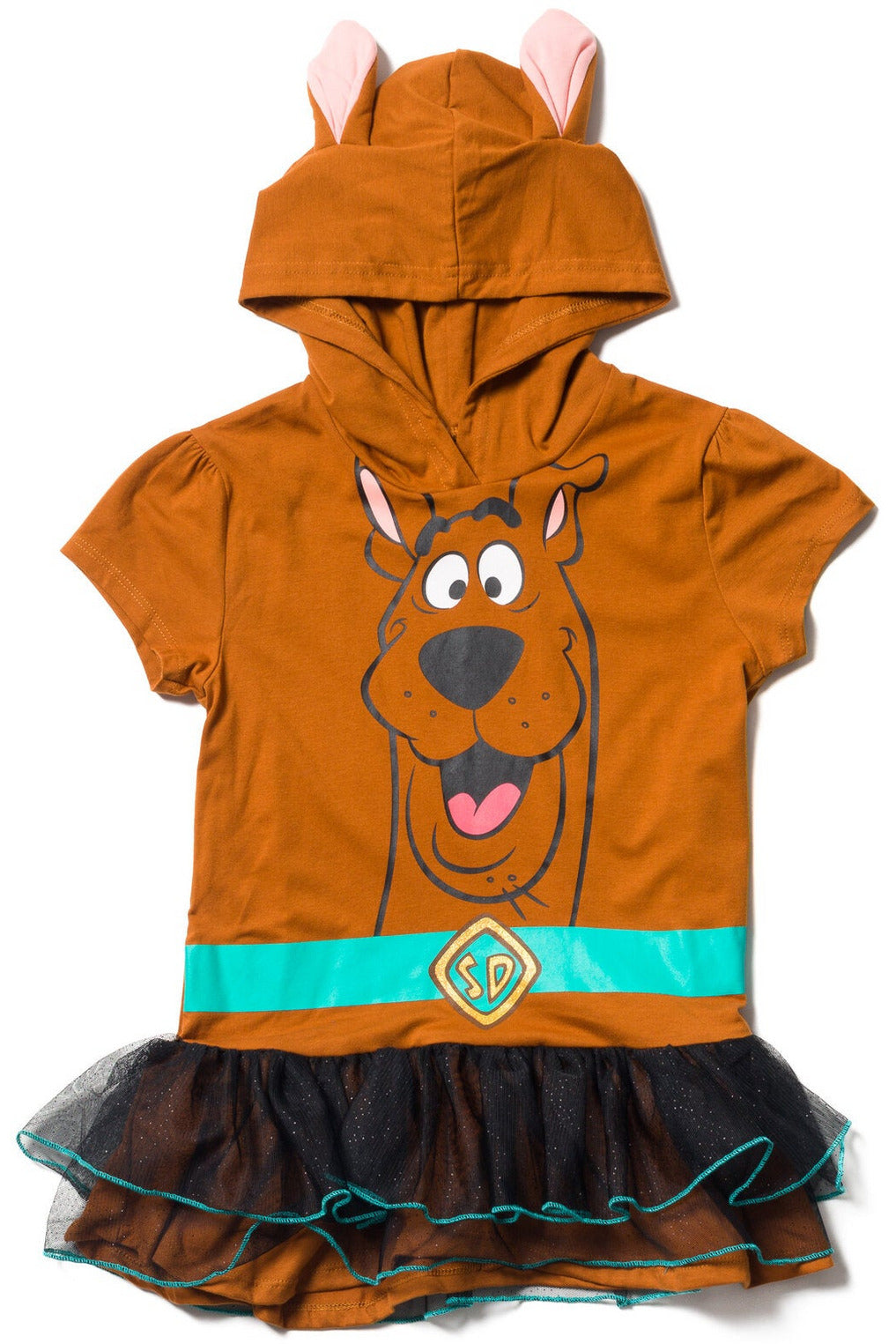 Warner Bros. Scooby Doo Cosplay Graphic T-Shirt Dress & Leggings