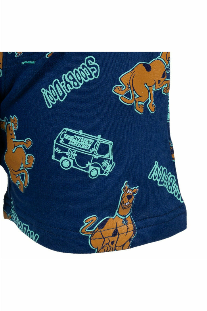 Warner Bros. Scooby Doo Graphic T-Shirt & French Terry Shorts