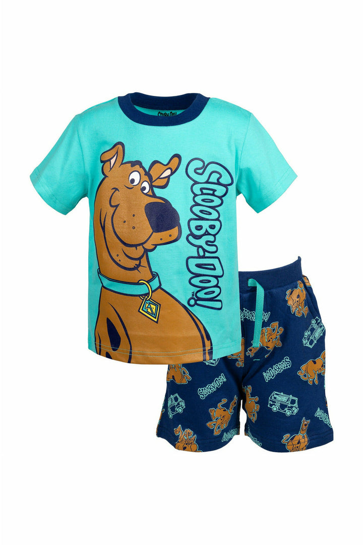 Warner Bros. Scooby Doo Graphic T-Shirt & French Terry Shorts